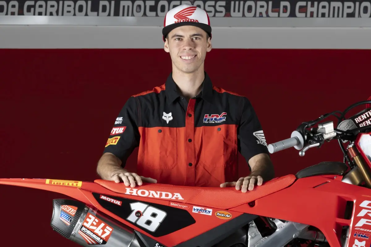 Valerio Lata scommessa Honda MX2: il Team HRC si veste d'azzurro