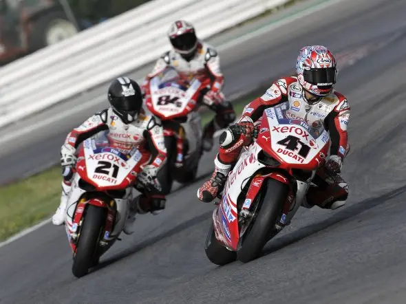 wdw ducati fabrizio bayliss haga