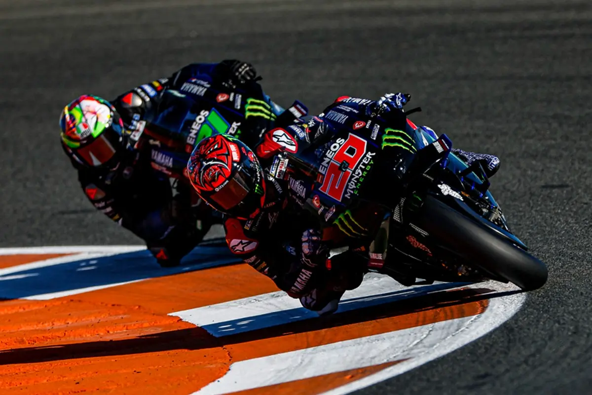 yamaha quartararo morbidelli valencia motogp 2022