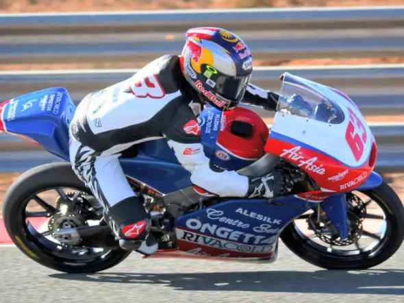 zulfahmi khairuddin test honda moto3 almeria