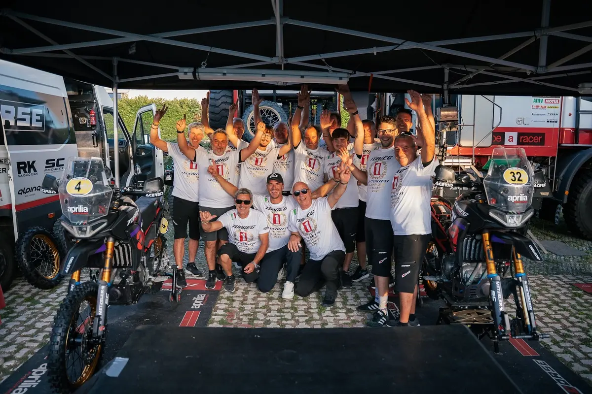 Aprilia Tuareg Racing e Jacopo Cerutti, e tre: è ancora festa nel Campionato Italiano Motorally