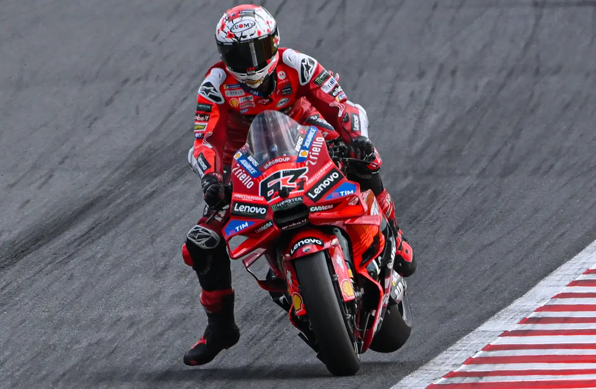 MotoGP Indonesia: VR46 conferma "Bagnaia ha provato una Ducati di Morbidelli"
