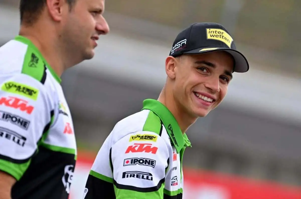 Moto3, Simoncelli "Noah Dettwiler sarebbe, anzi sarà il nostro pilota. Lo aspettiamo!"