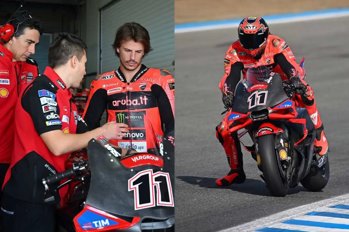 Bulega, test a Jerez: finalmente guida la Ducati MotoGP
