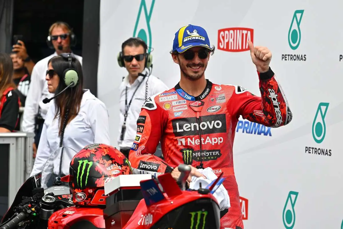 MotoGP, Pecco Bagnaia: la modifica "segreta" e la vittoria senza abbassatore