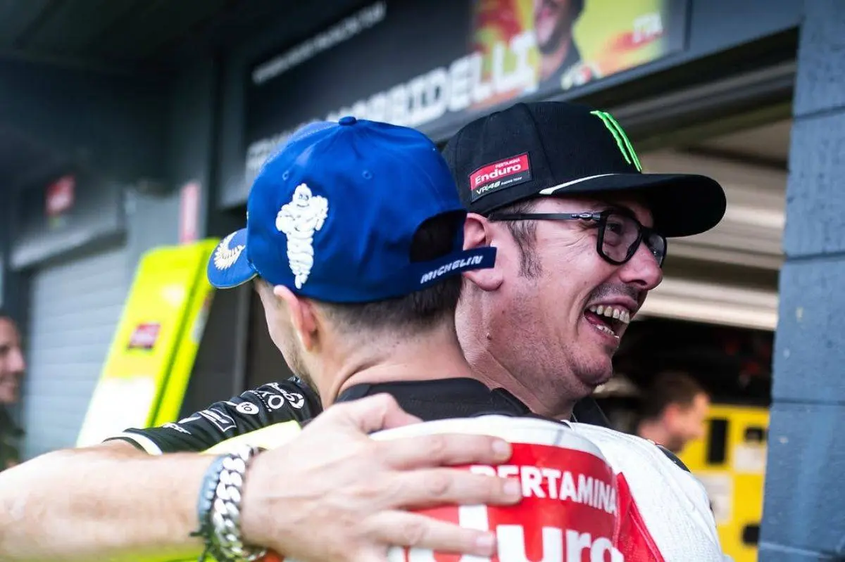 MotoGP, Alessio Salucci: "Non basta essere amico di Valentino Rossi"