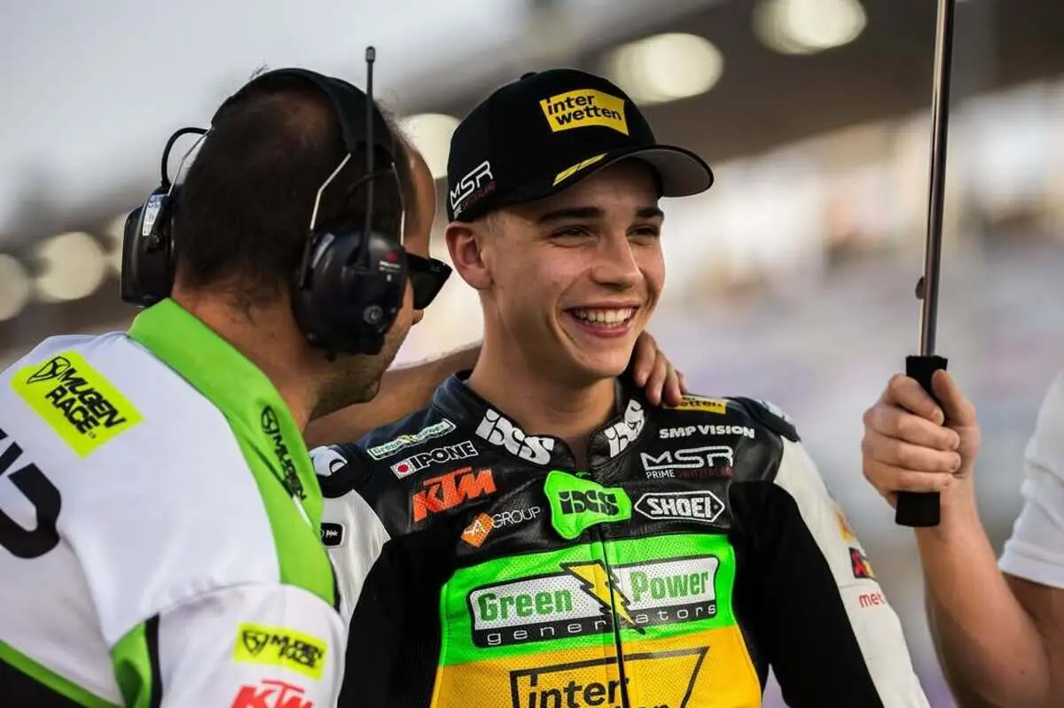 Moto3: Noah Dettwiler in continuo miglioramento, via libera al ritorno in Svizzera