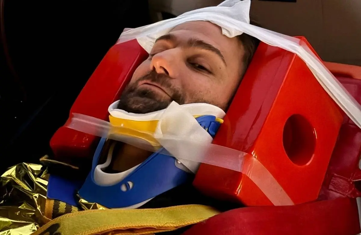 100 KM Campioni, Mattia Pasini rassicura "Giretto in elicottero, ma tranquilli, sto bene!"