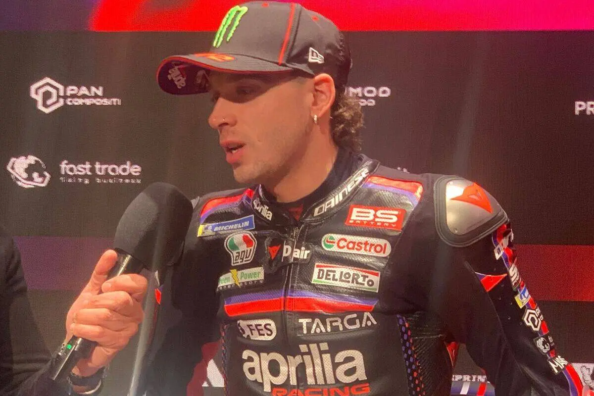 Bezzecchi fires up Aprilia: “We want more.” Roaring restart in MotoGP 2026