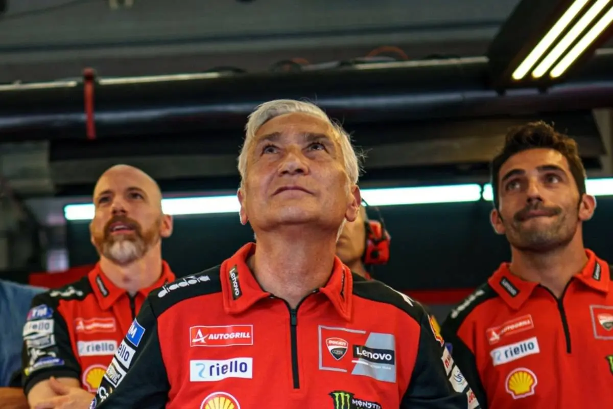Tardozzi disappointed in Bagnaia: "It's something I don't accept