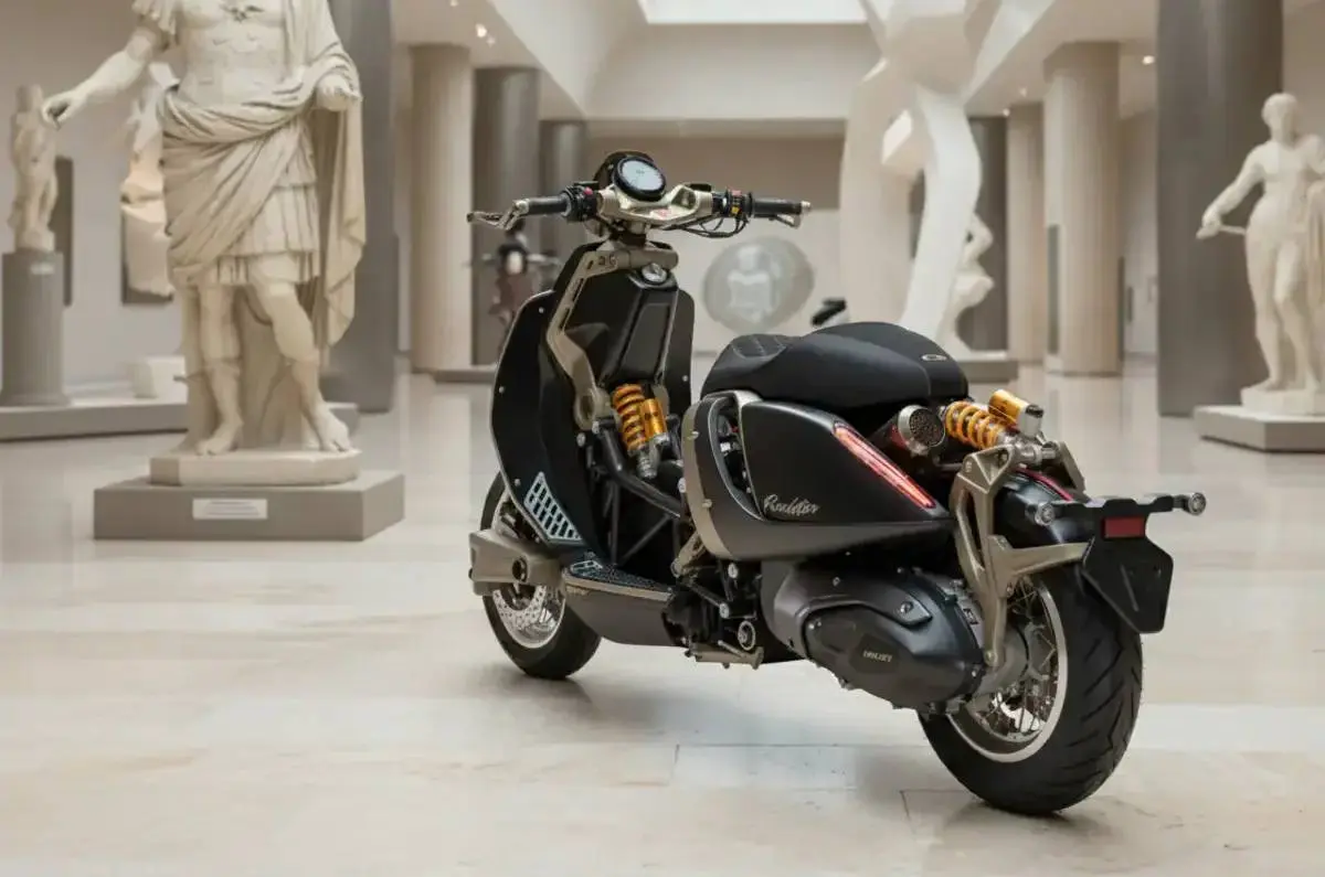 Scooter o icona? Italjet Roadster 400: arte, tecnica e carattere