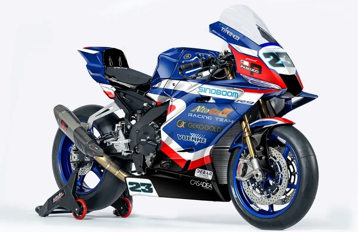 La Yamaha R9 di Niccolò Antonelli per il CIV Supersport 2026