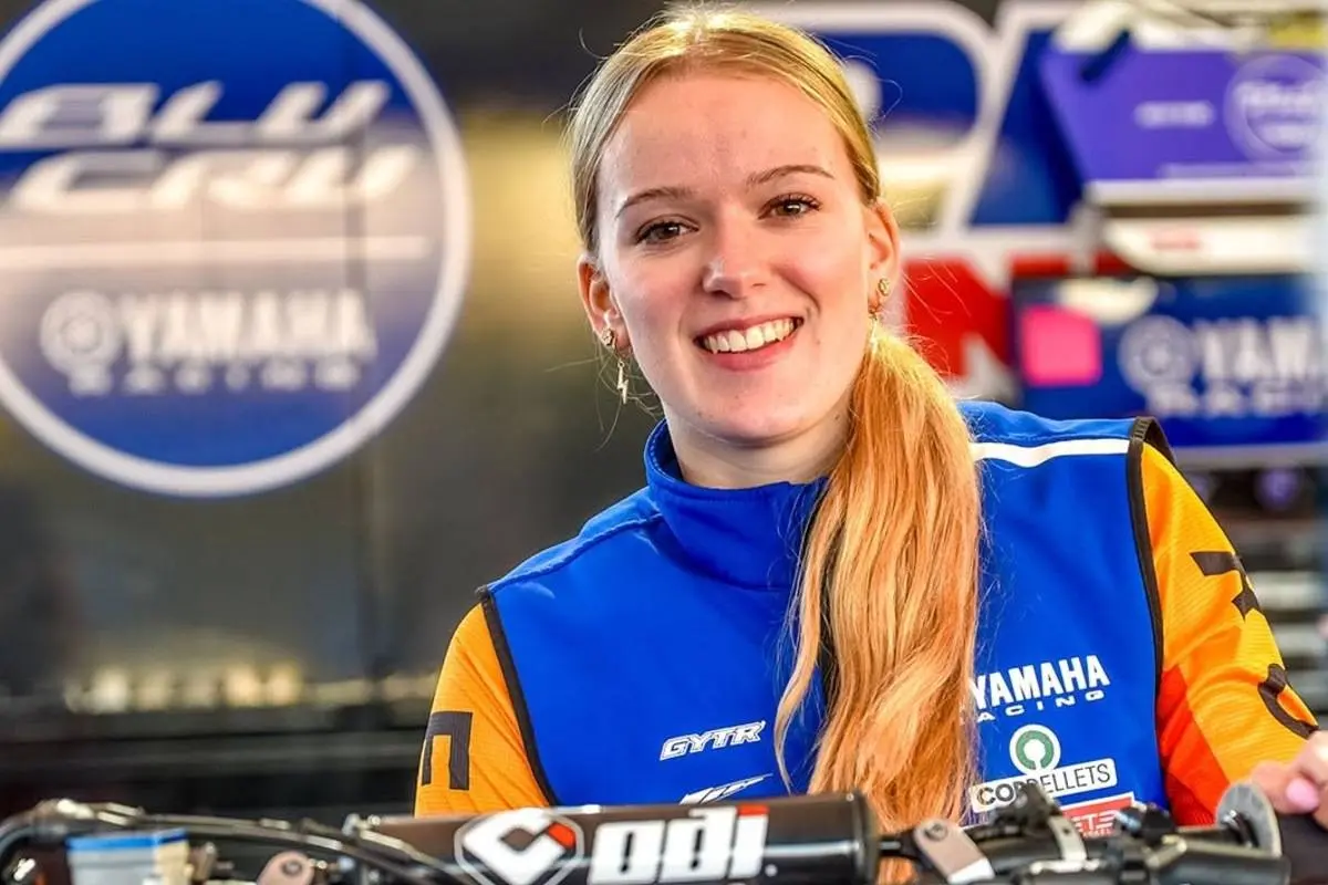 Lotte van Drunen thrills in American Motocross