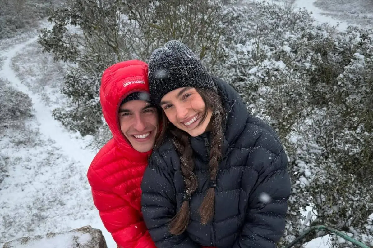 Marc Marquez and Gemma Pinto: how to split expenses with a millionaire champion