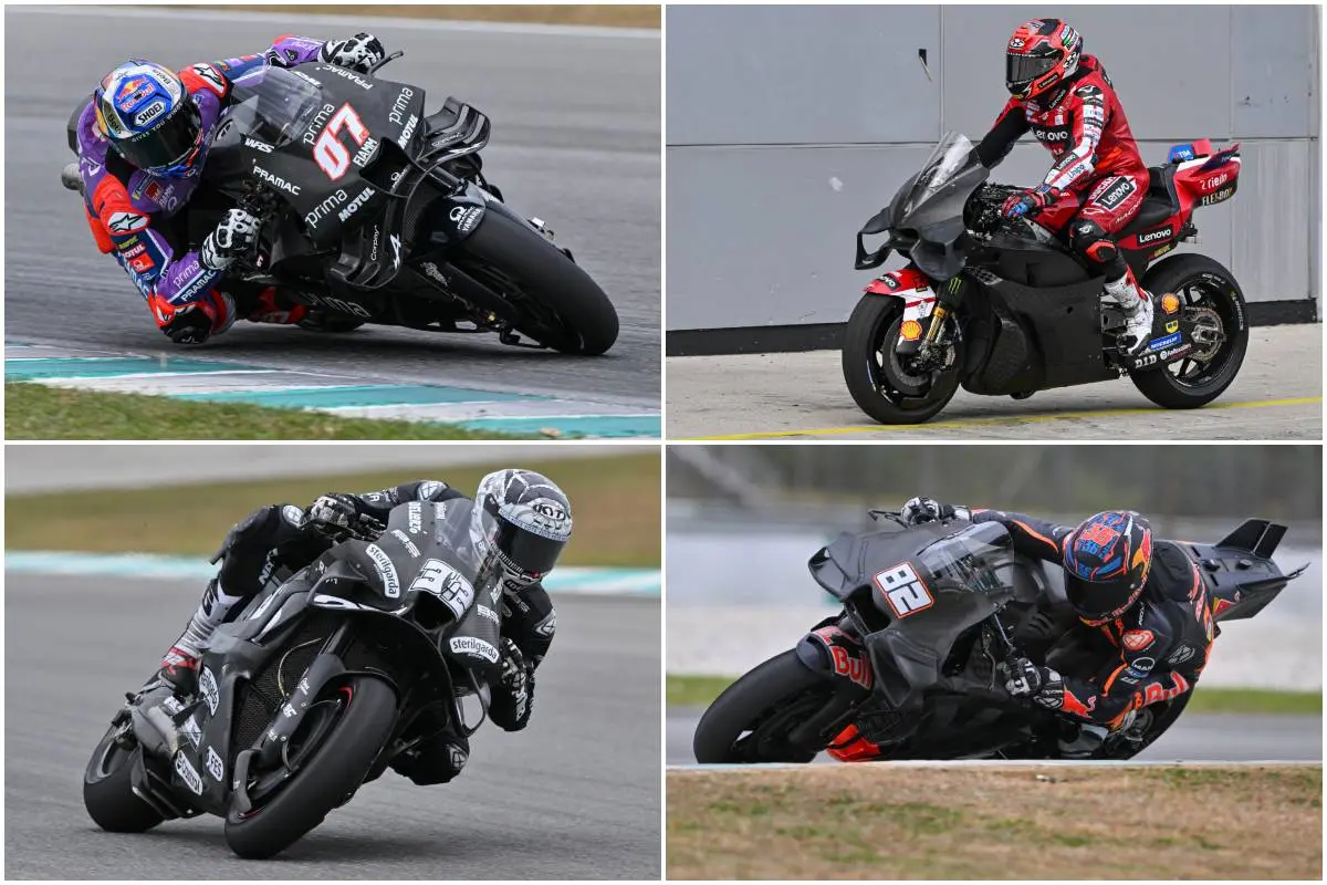 Red-hot shakedown at Sepang: rookies in the spotlight, Yamaha V4 racks up laps, Ducati surprises