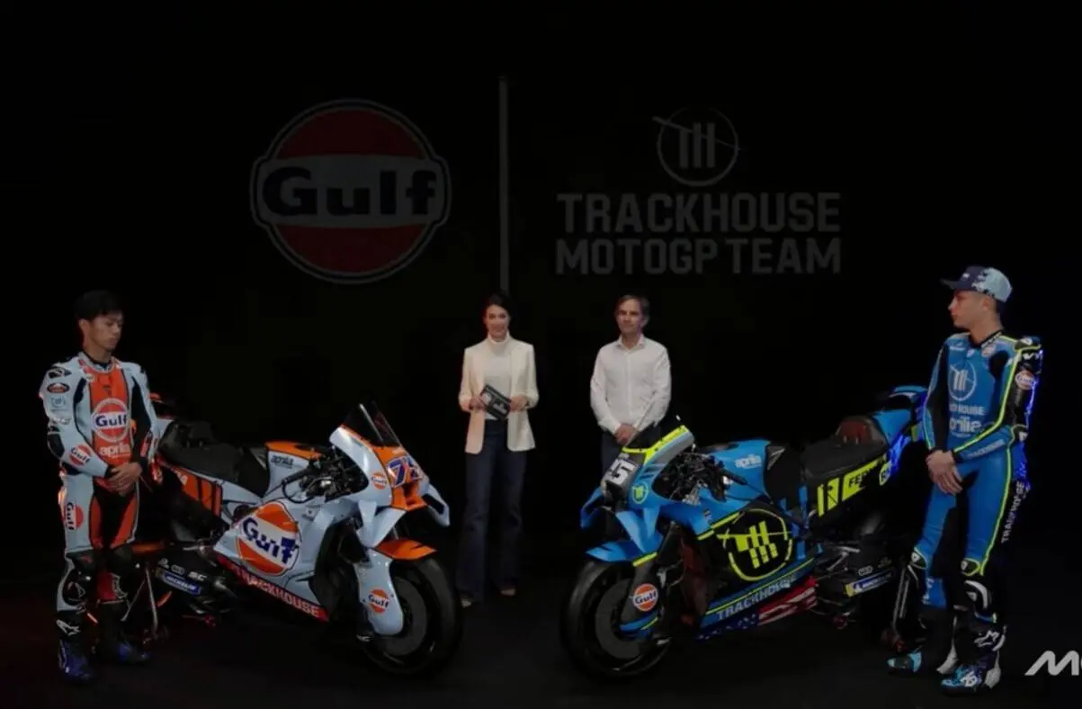Trackhouse Aprilia: doppia livrea, si alza l'asticella con Fernandez, Ogura e le RS-GP26