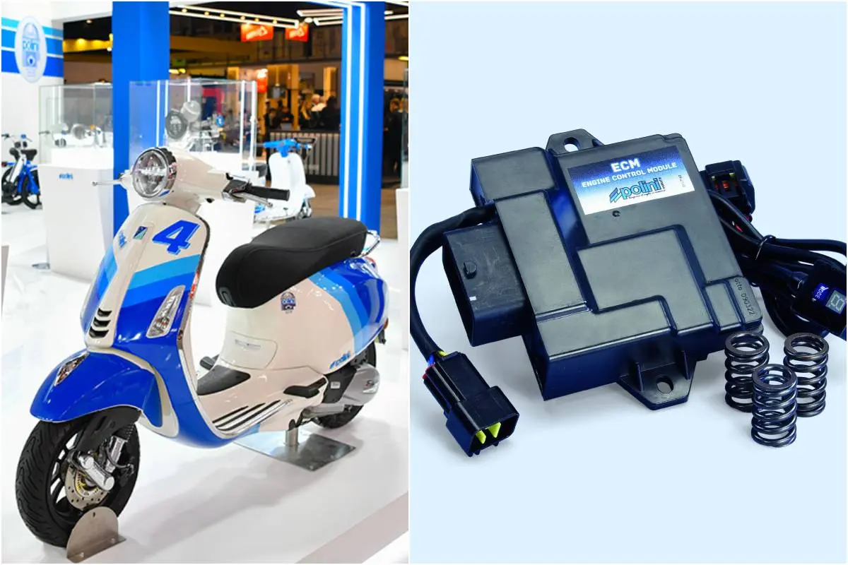 ECM Polini per Vespa e Liberty 50 Euro 5: prestazioni elevate, 3 mappature e montaggio immediato