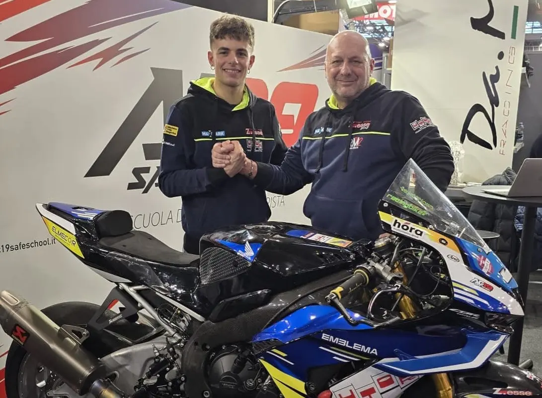 Alessandro Costantino al debutto nel CIV Superbike con Z.Esse Squadra Corse