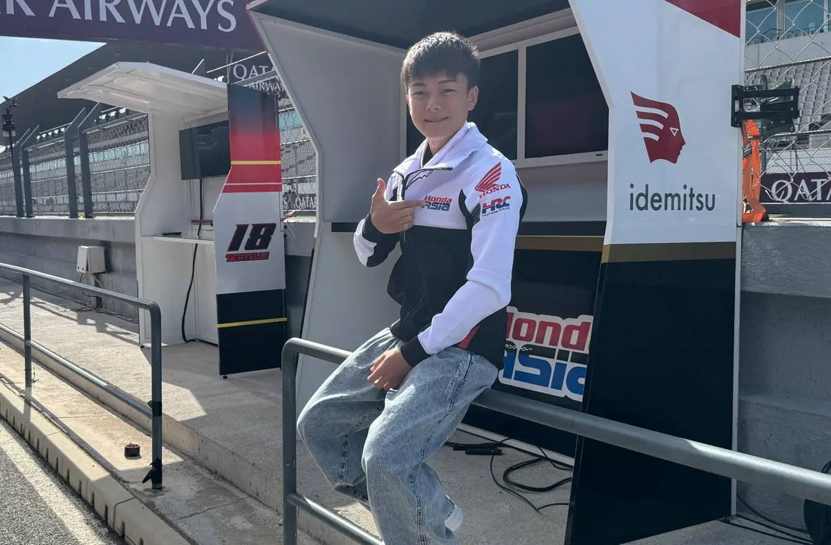 Zen Mitani volto nuovo Moto3: dal "forse smetto" al consiglio di Aoki, ora il sogno Mondiale