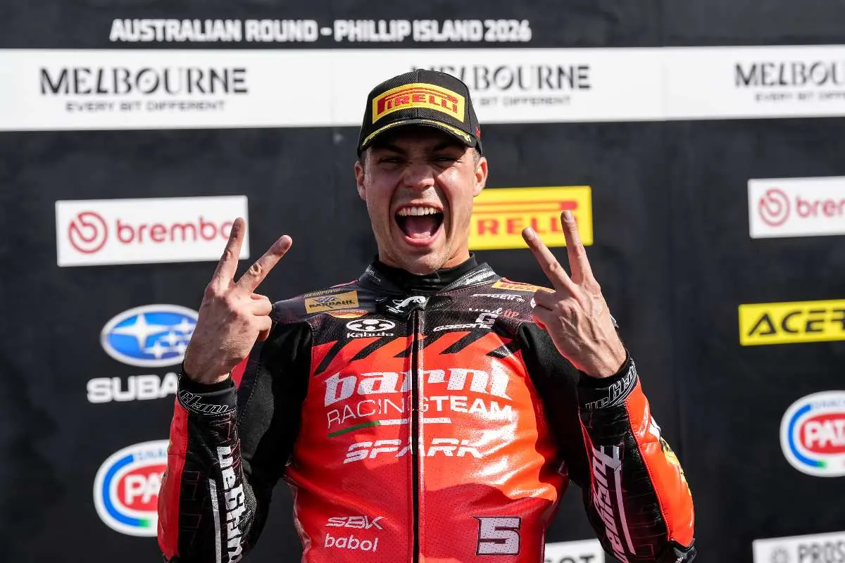 SBK, Yari Montella veloce e maturo: a Phillip Island un primo podio da sogno