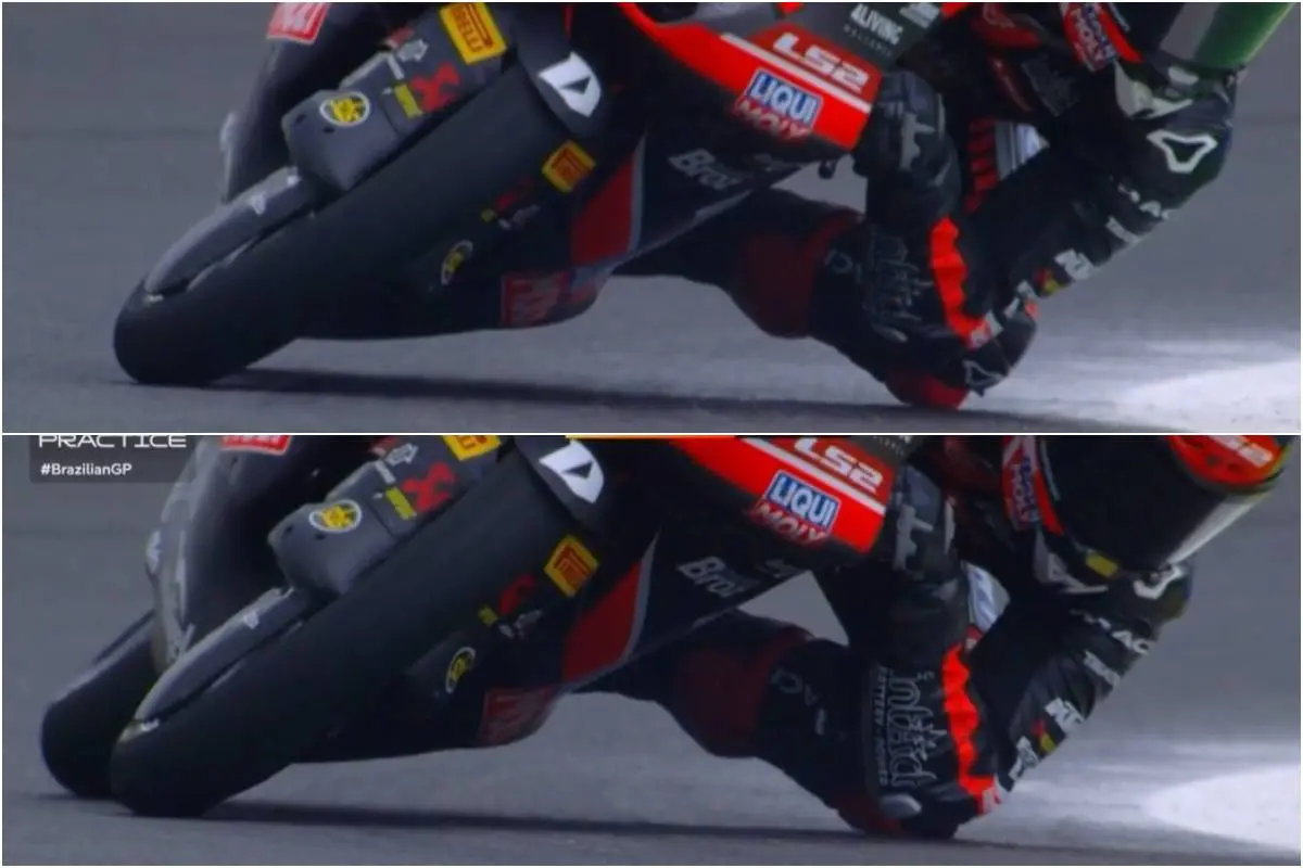 David Almansa super salvataggio e top Moto3, Pini in Q2 nonostante la caduta