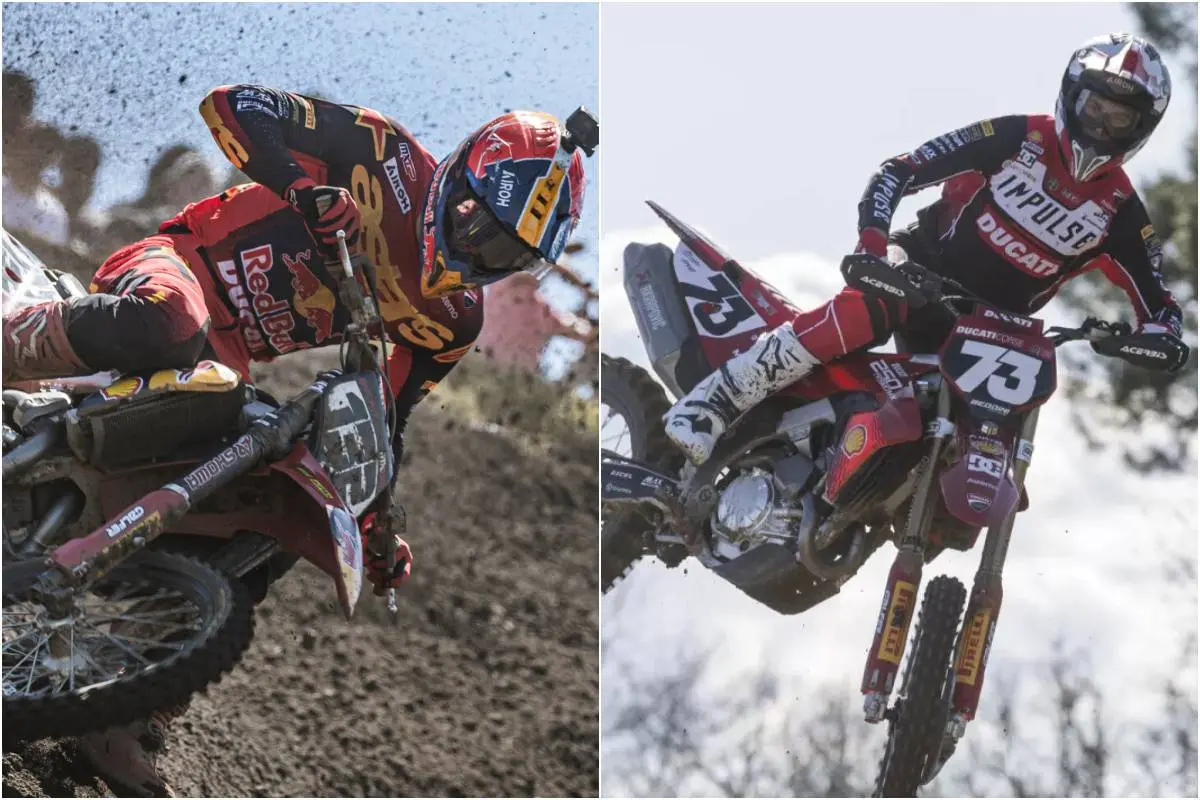 Ducati ancora in emergenza: forfait Bonacorsi e Zanchi in Svizzera, inizio MX 2026 da incubo