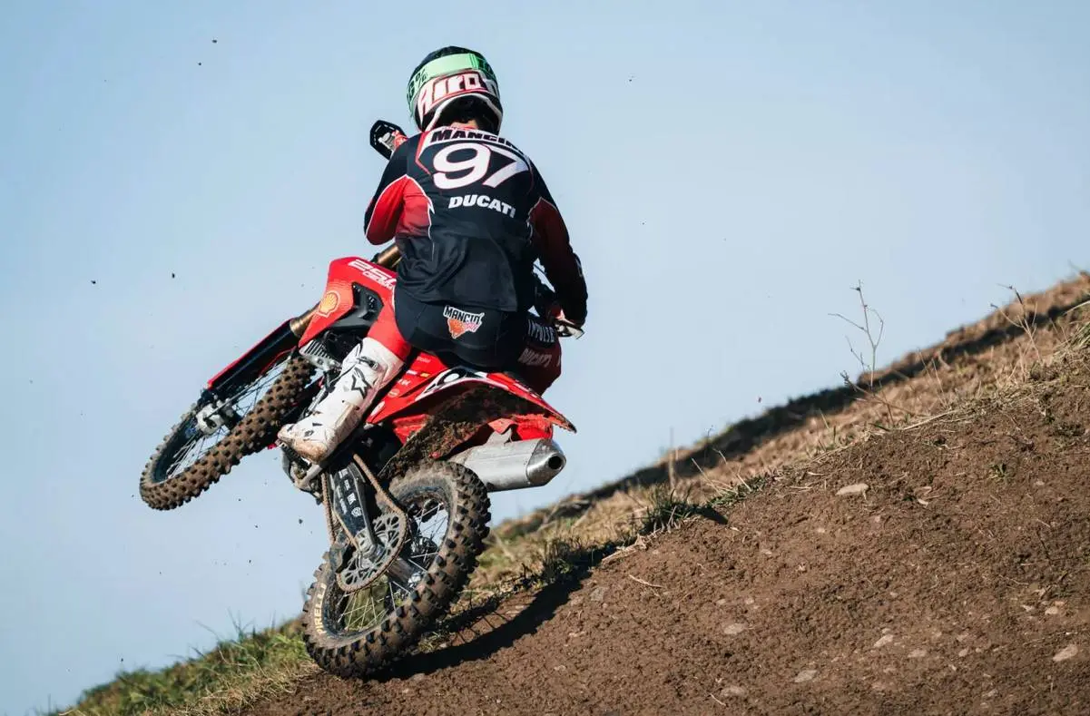 Ducati MX between mud and glory: struggles in the World Championship, European celebration with Mancini