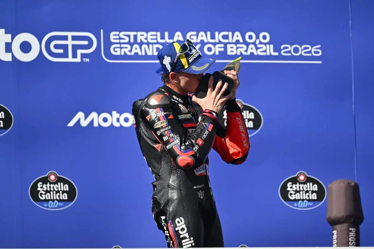 Bezzecchi turns it all around and leaves Brazil as king: "We sucked"