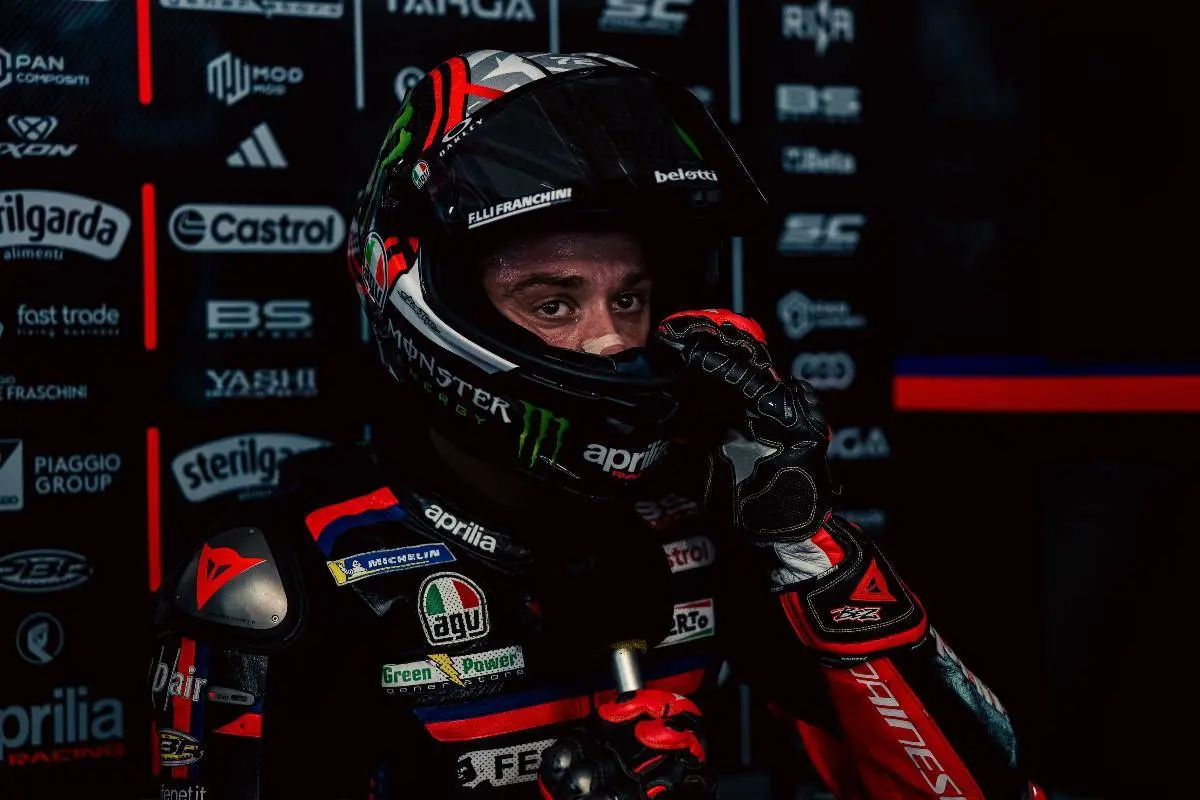 Disastro Bezzecchi in Brasile: cosa è successo al pilota Aprilia?