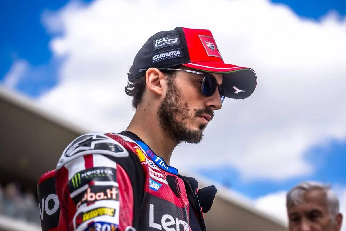 A bitter Texas for Pecco Bagnaia: new rumors about his contract with Aprilia