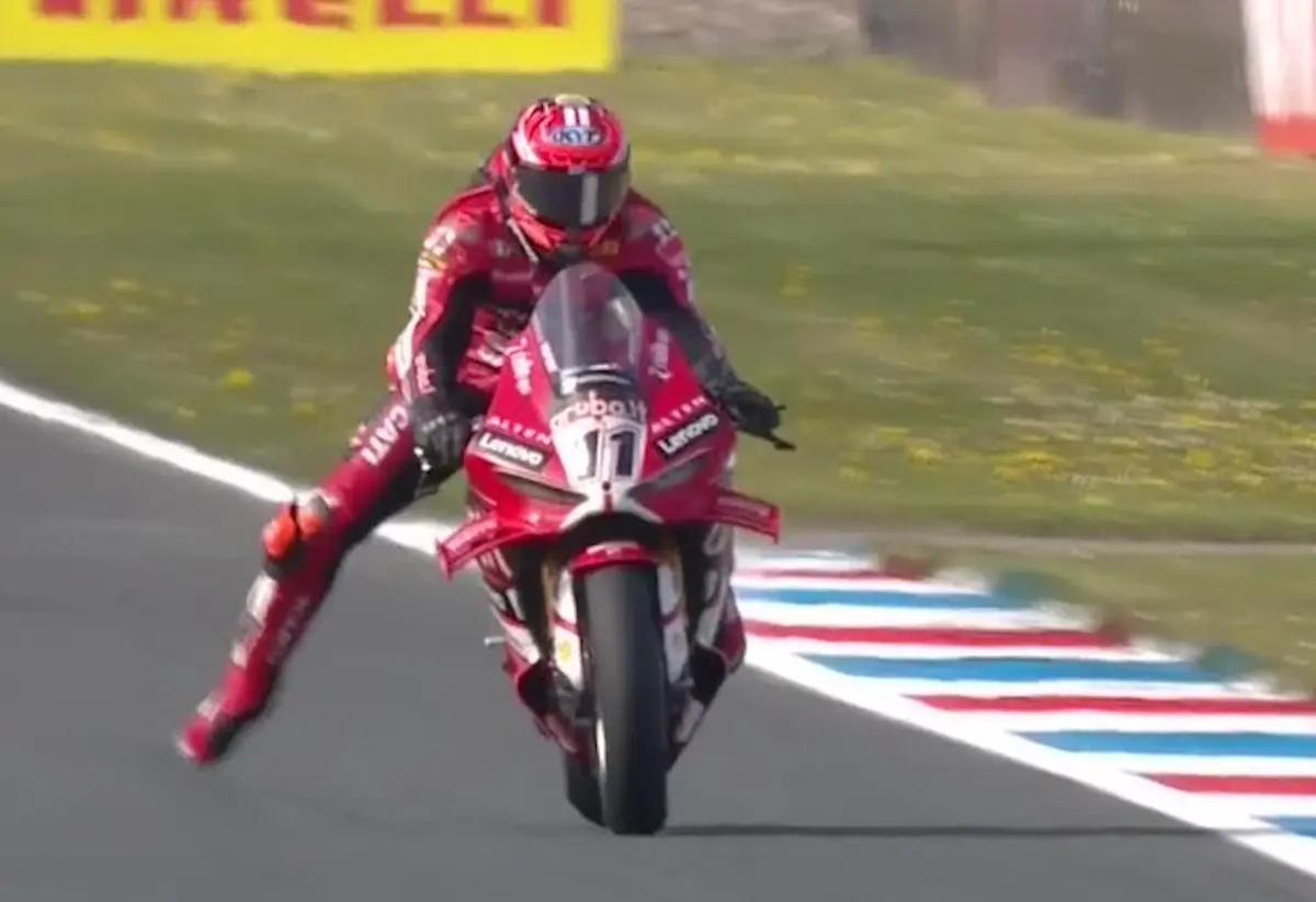 Assen Practice 1: Ducati's fuel is cut, but Nicolò Bulega couldn't care less