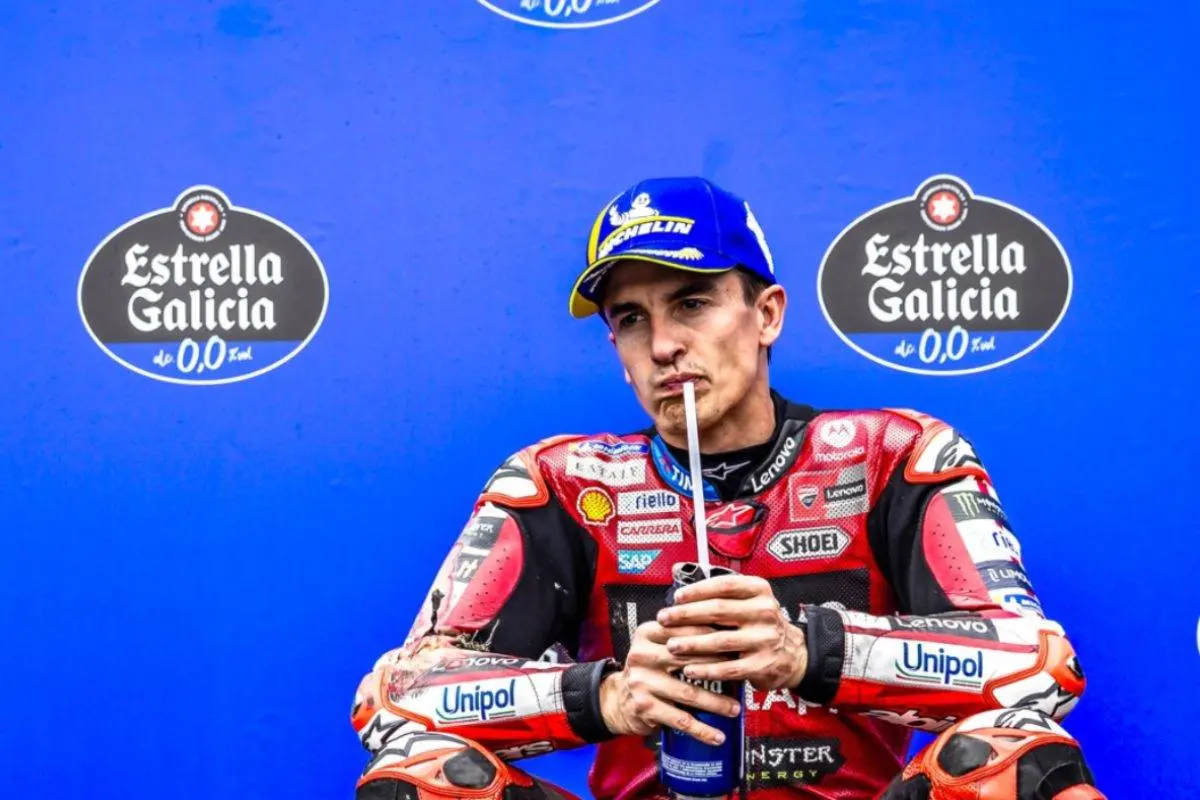 Alarm in the Ducati garage: conflicting reports on Marquez's condition