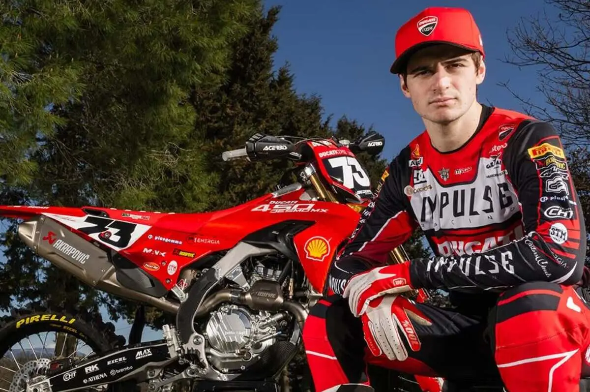 Ducati surprise promotion: Ferruccio Zanchi leaves MX2 and moves up to MXGP