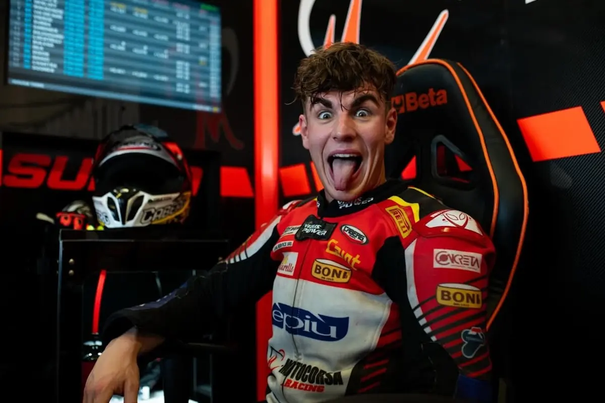 Alberto Surra è l'unico pilota MotoGP e Superbike che già usa abbigliamento animal free