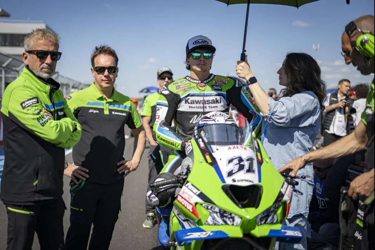 Superbike, Garrett Gerloff boosts Kawasaki: Ninja in the top five and updates on the way