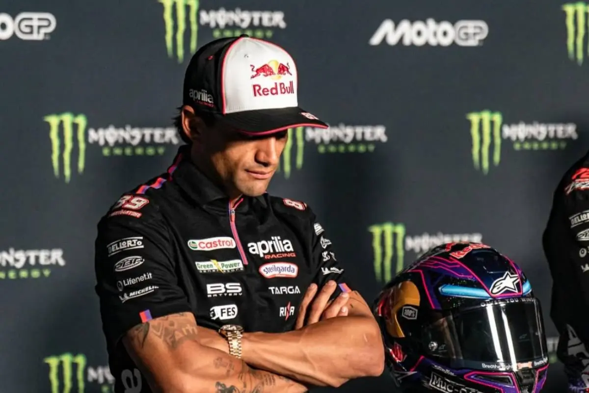 Ancora guai nel box Aprilia: grande spavento per Jorge Martin