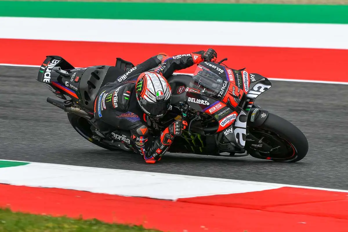 Aprilia chases Ducati at Mugello, Bezzecchi: "Here's what we were missing"