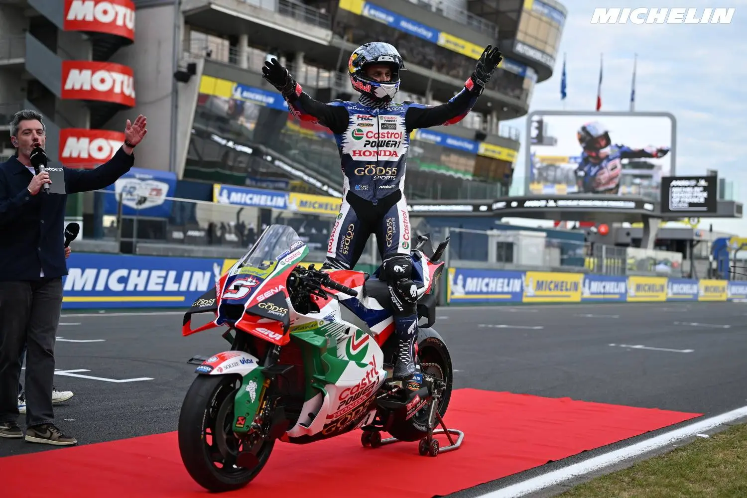 Johann Zarco and the rain dance: at Le Mans with the dream of another upset