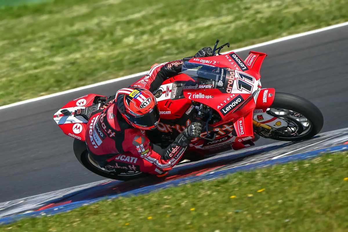 Superbike Misano Test, Day 1 standings: Bulega and Ducati on top, Gerloff confirms his form
