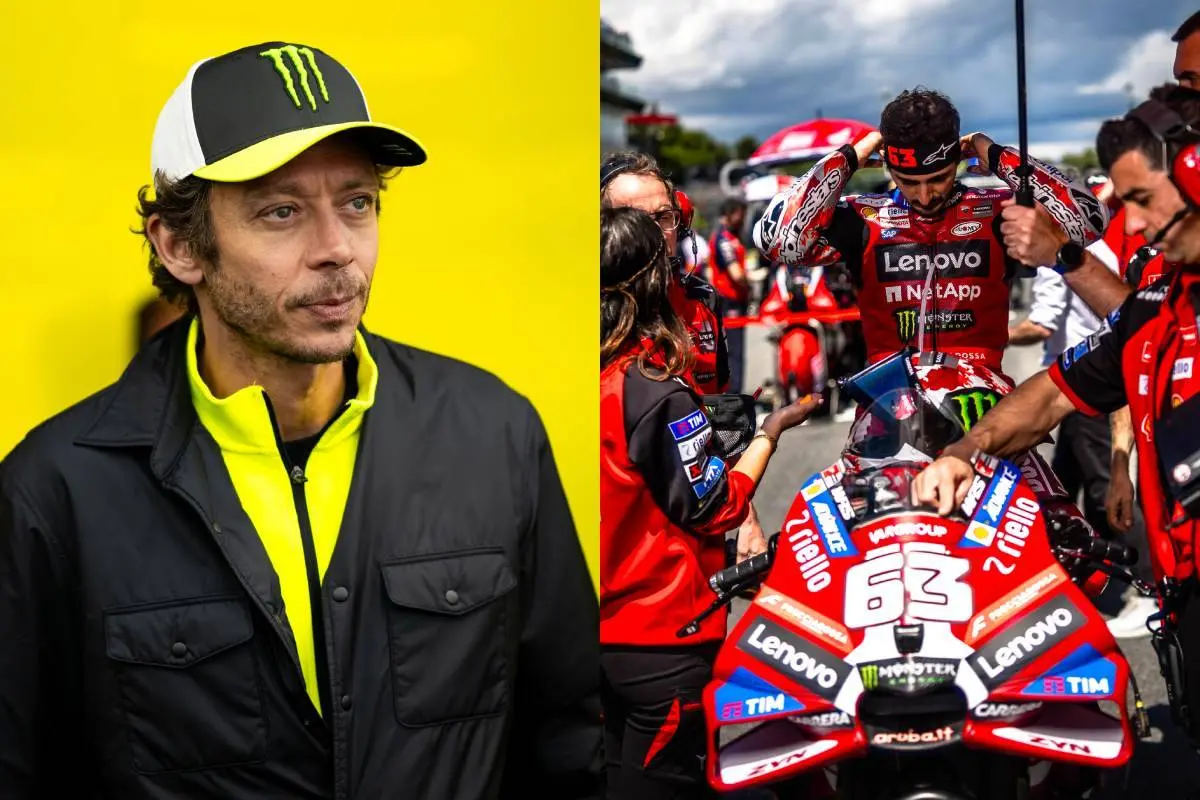 Valentino Rossi defends Bagnaia and jabs at Ducati: "I’d like them to put in the same effort as Pecco"