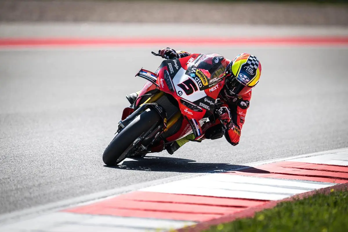 Yari Montella grande protagonista nel Mondiale Superbike