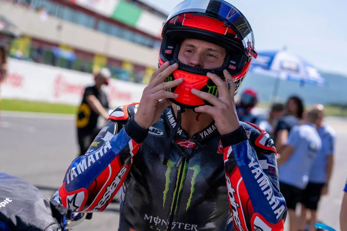 Fabio Quartararo pilota Yamaha MotoGP al Mugello