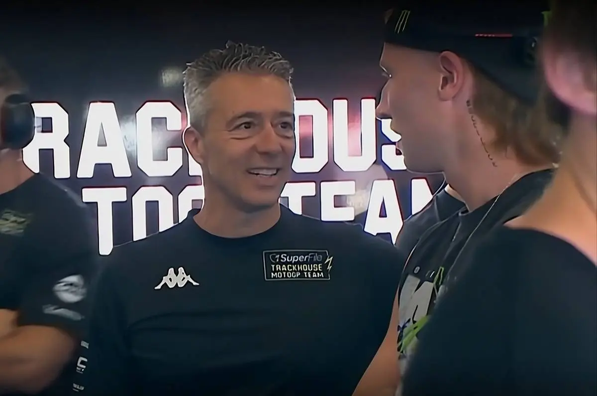 Trackhouse Aprilia, Guidotti speaks: immediate decisions on the 2027 line-up and Pirelli tests with the 850cc bike