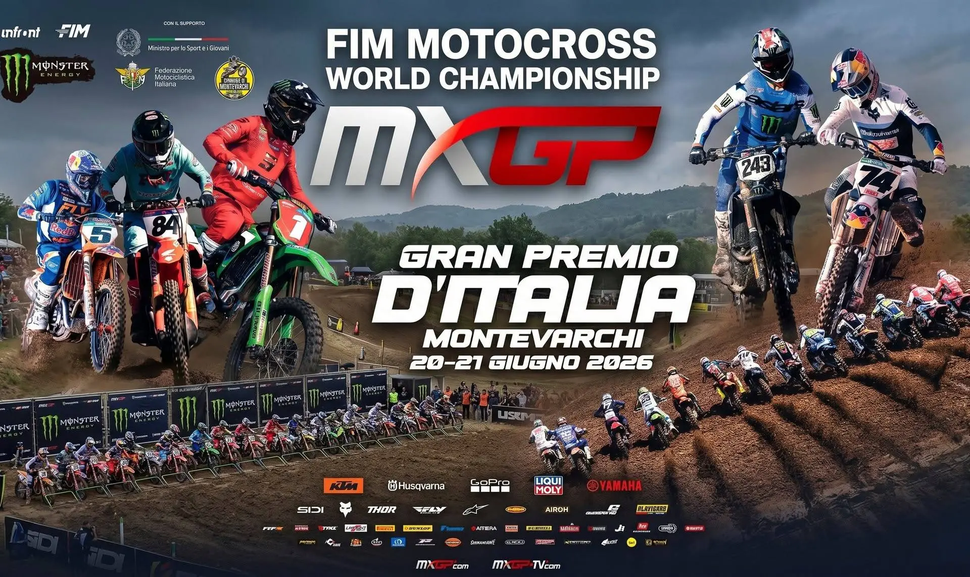 Controversy laid to rest: MXGP of Italy confirmed, countdown to the return to Montevarchi