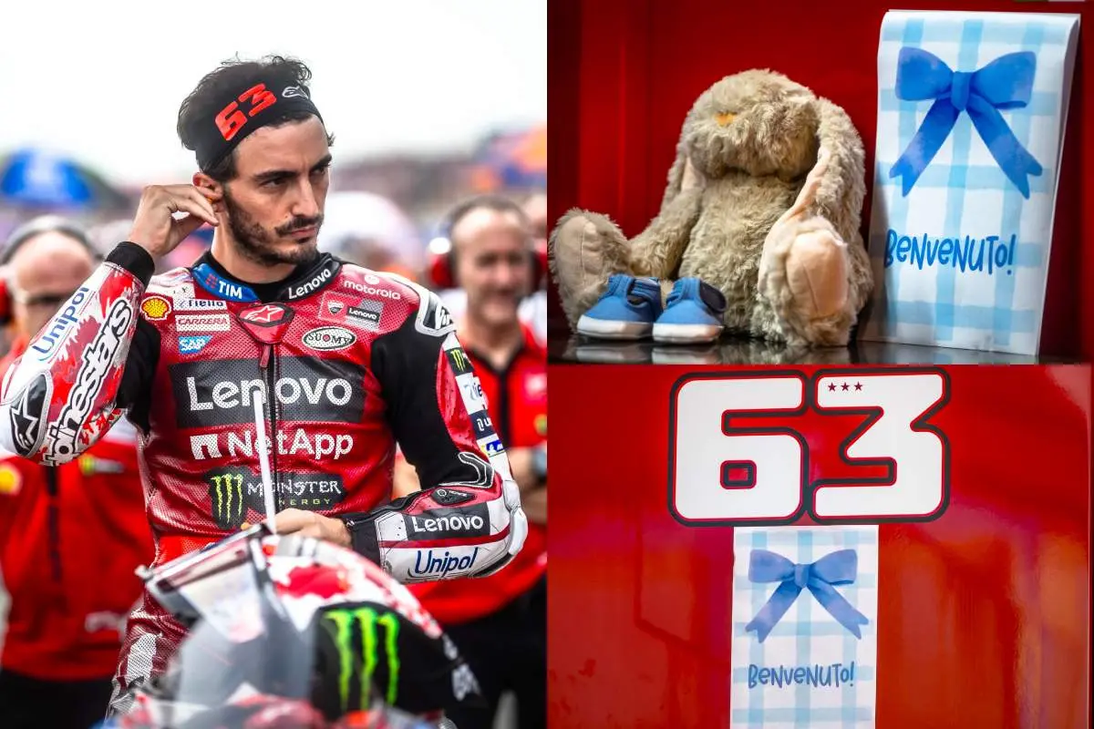 Pecco Bagnaia, from joy to a sudden retirement: what happened to the new dad at Assen