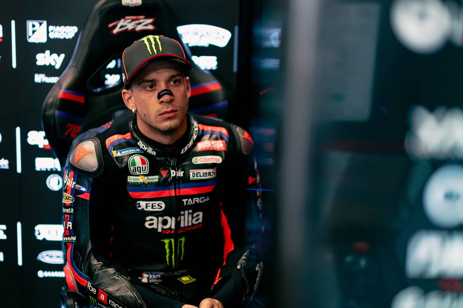 Bezzecchi at the Sachsenring amid pain and uncertainties: "I crashed at 200 km/h, now step by step