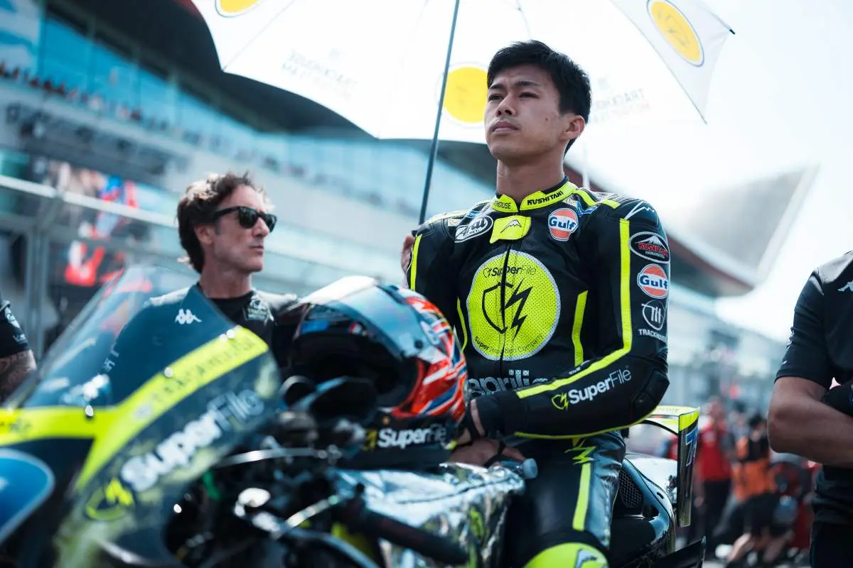 Ai Ogura pilota del team Trackhouse MotoGP