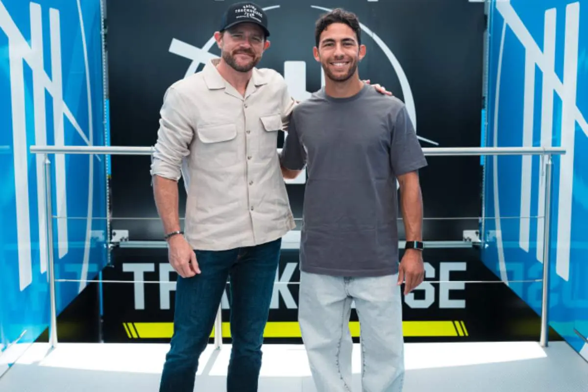 Enea Bastianini e Justin Marks del team Trackhouse MotoGP