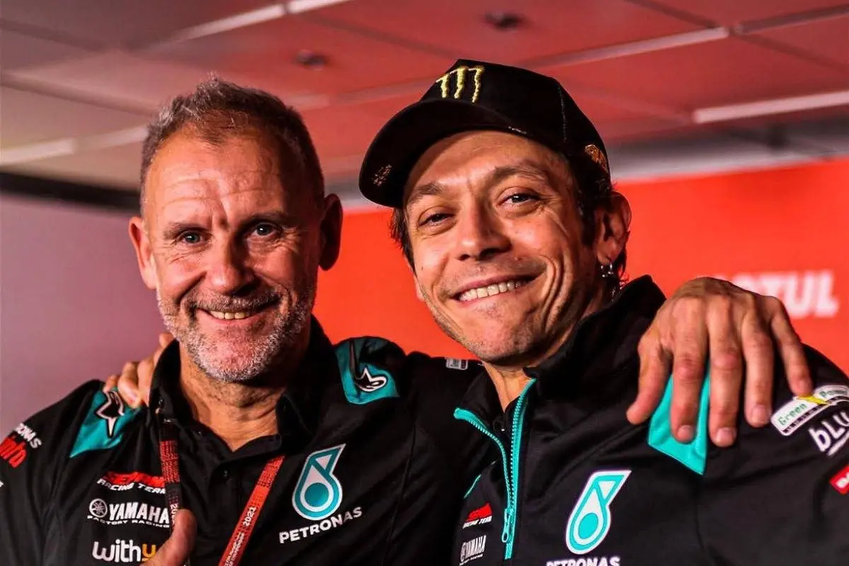 Wilco Zeelenberg e Valentino Rossi