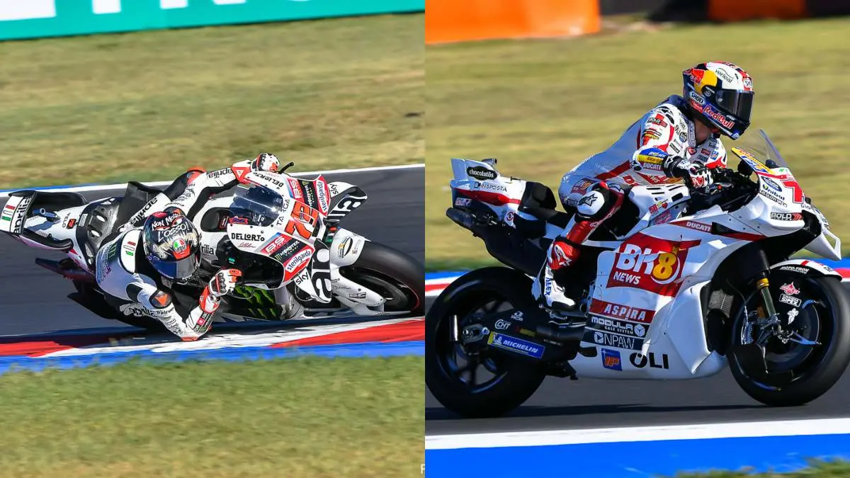 Marco Bezzecchi e Alex Marquez guidano Aprilia e Ducati Gresini nel GP Misano